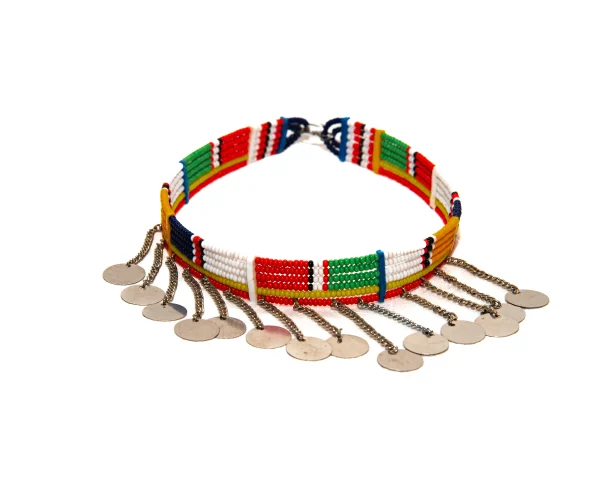 Beaded Maasai choker