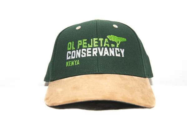 Opc Leather peak cap (Green)